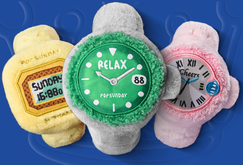 POPSUNDAY — RELAX Plush Watch Collection - XIAOQIQIU