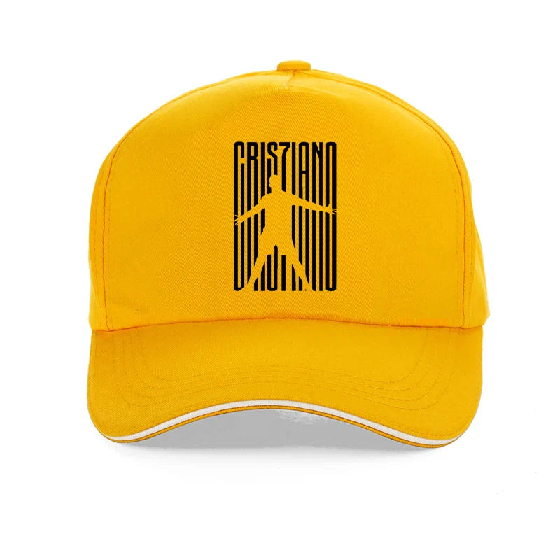 Casquette CR7 adulte – jaune