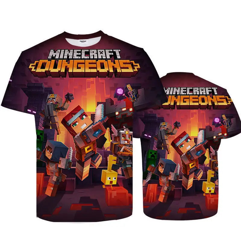 T-shirt Minecraft 3D pour enfants – MC1