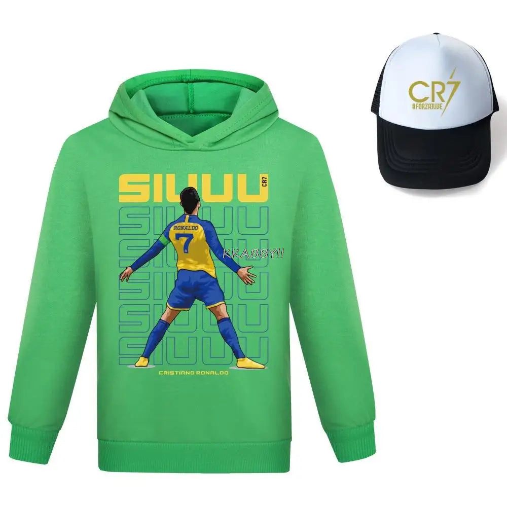 CR7 Hoodie und Kappe - c2