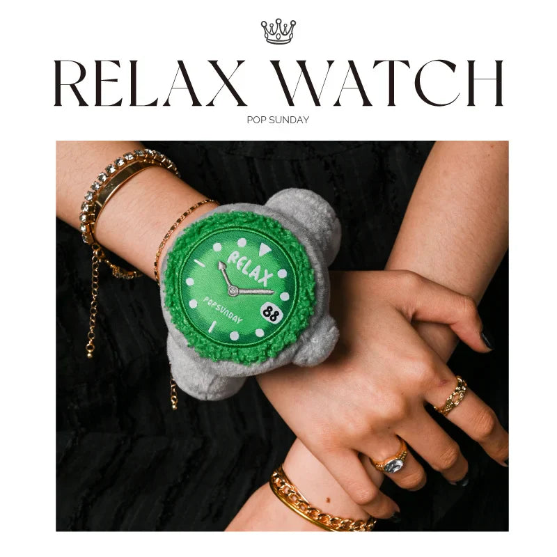 POPSUNDAY — RELAX Plush Watch Collection - LVSHUIGUI