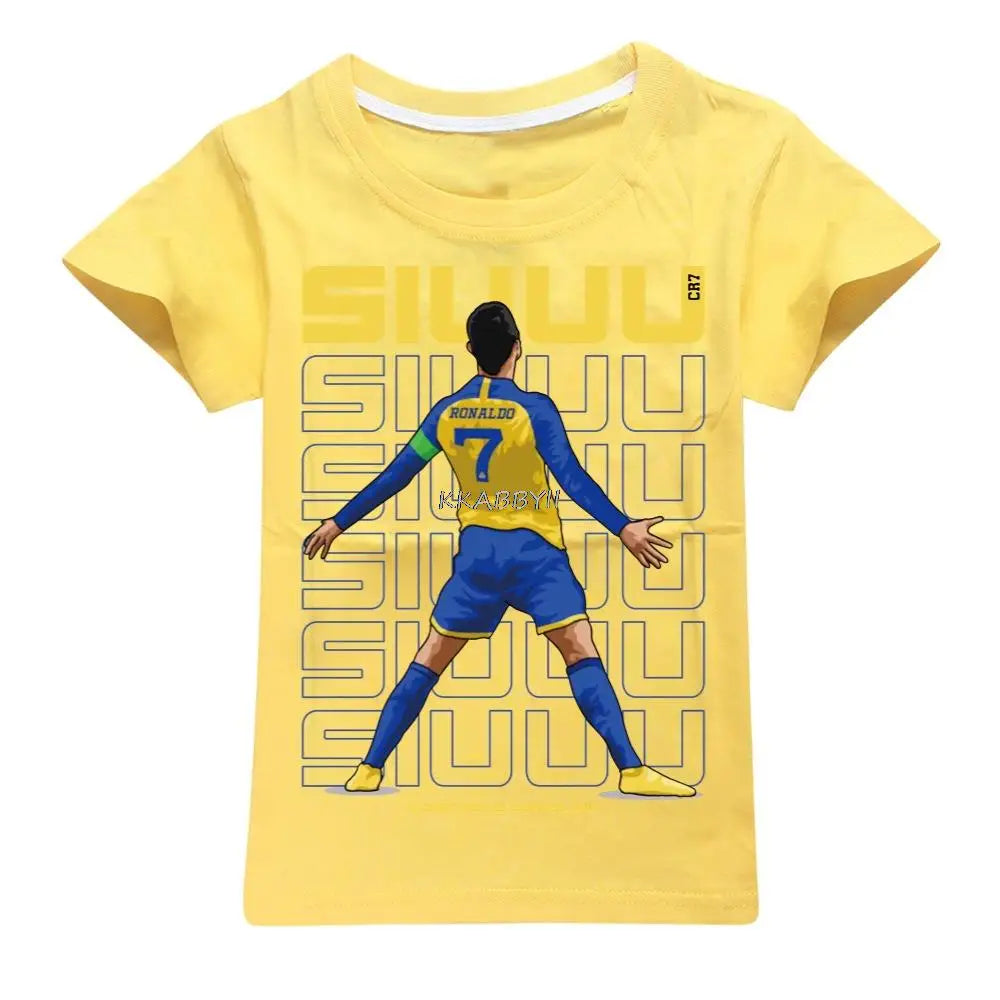 CR7 Kinder T-Shirt – Al Nassr - C1