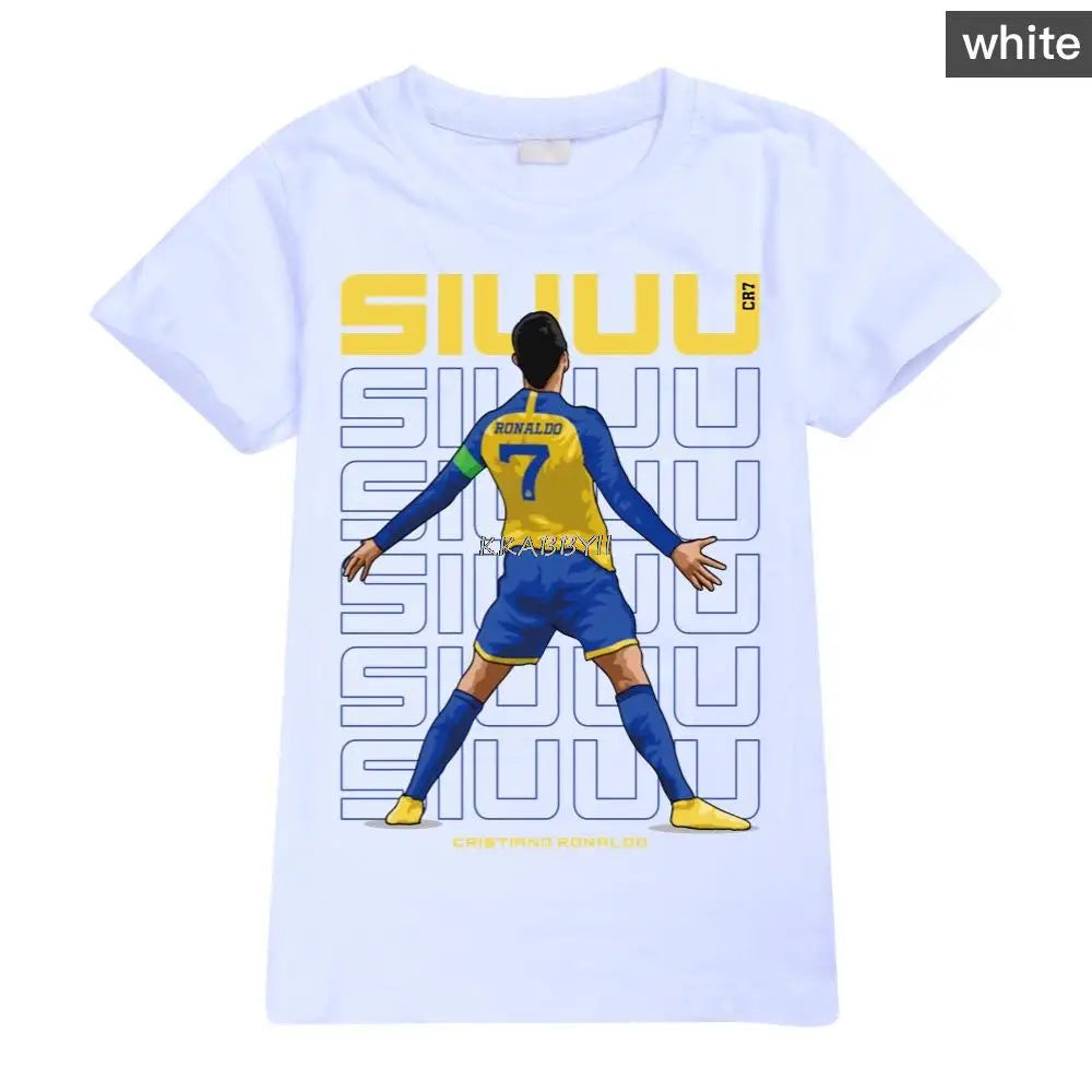 CR7 Kinder T-Shirt – Al Nassr - C2