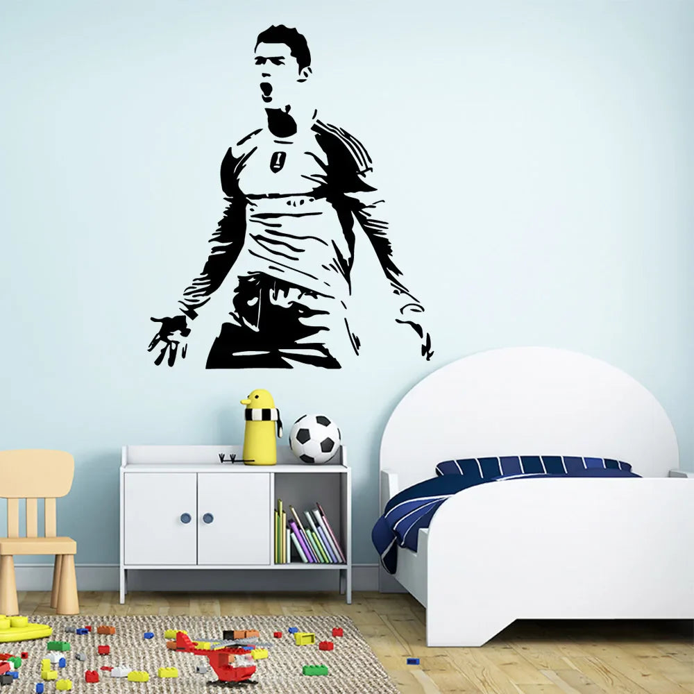 Ronaldo wall sticker – vinyl 2