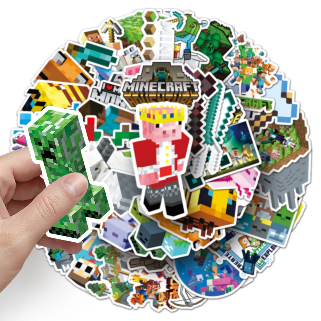 Minecraft Stickers – 50pcs
