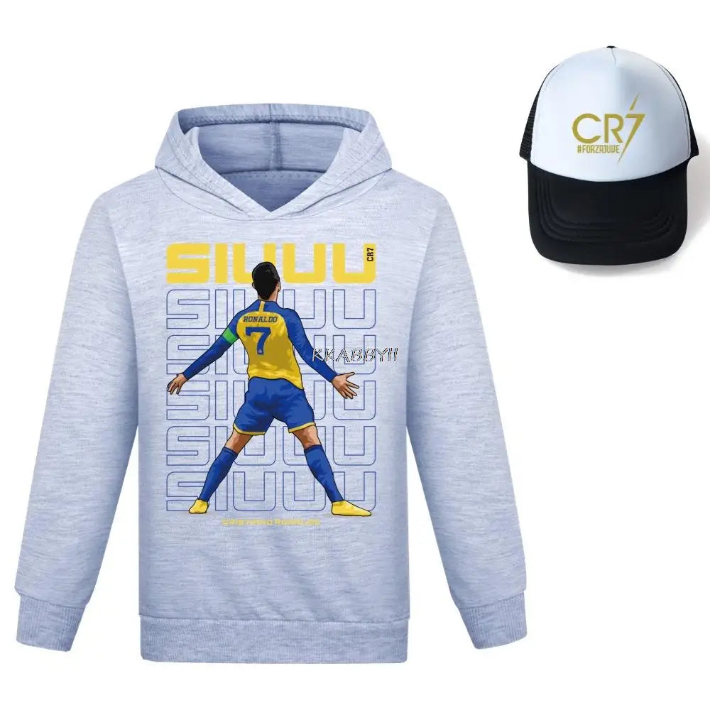 CR7 Hoodie und Kappe - c1
