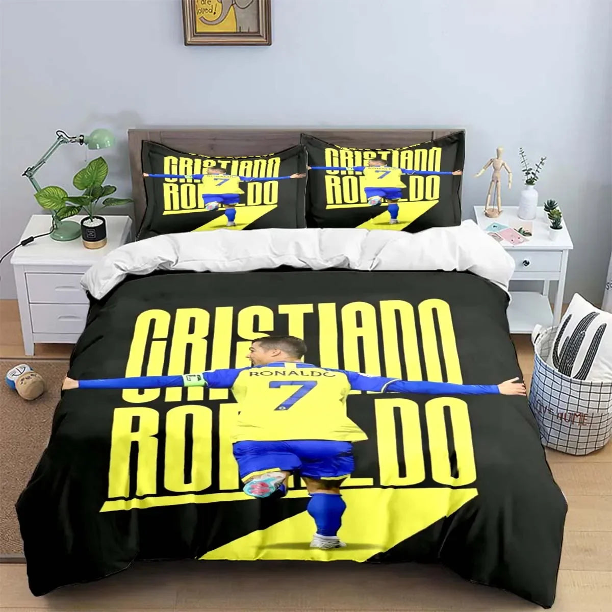 Cristiano Ronaldo bedding set -cr7-al nassr2