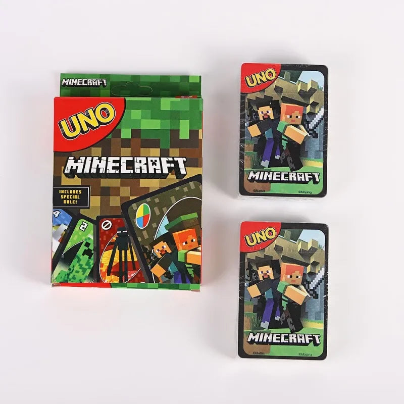 Jeu de cartes UNO Flip Minecraft Creeper
