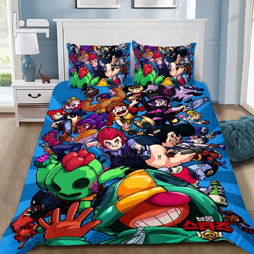 Brawl Stars Duvet Cover Set — cd3