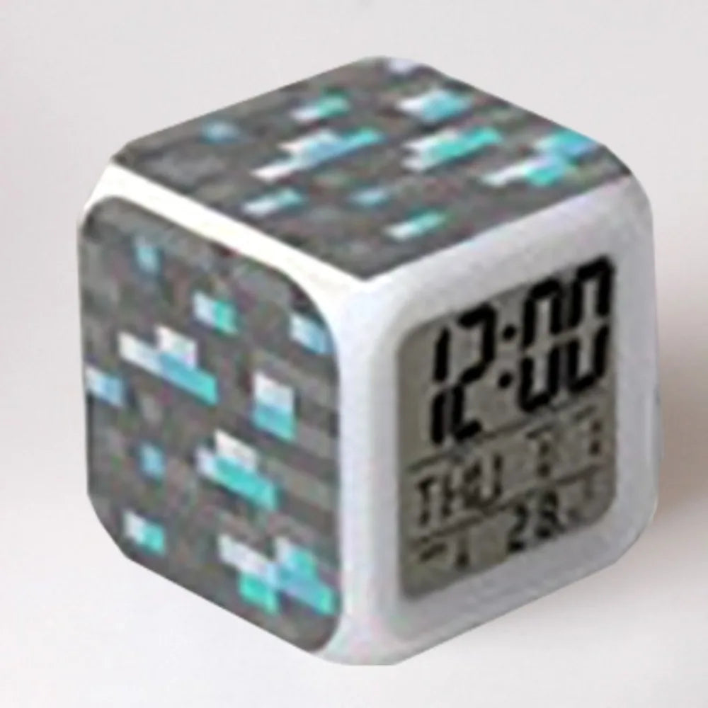 Réveil numérique LED Minecraft – MC3