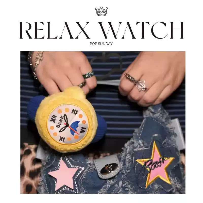 POPSUNDAY — RELAX Plush Watch Collection - Blind box