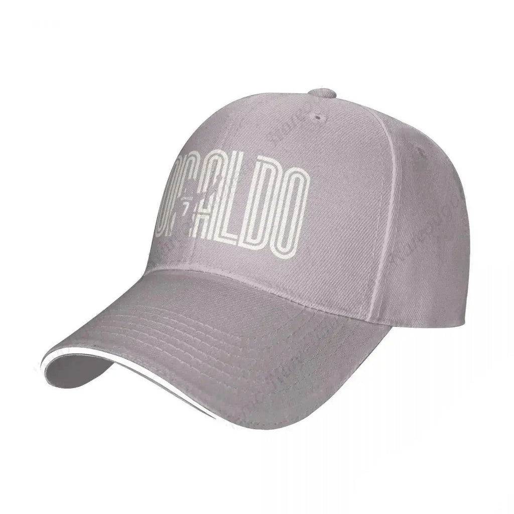Ronaldo Adult Cap – Light Grey