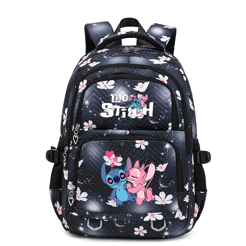Stitch Rucksack-Set – Schultasche, Lunchtasche &amp; Federmäppchen - M1