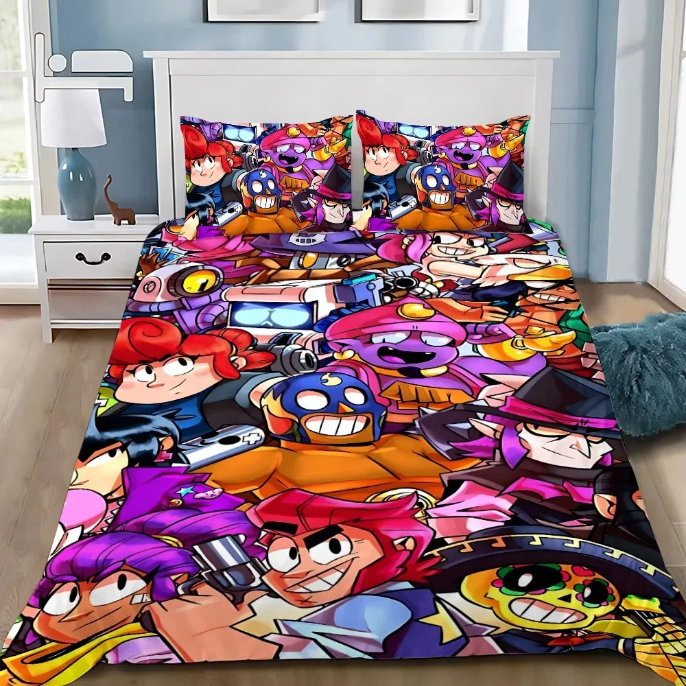 Brawl Stars Duvet Cover Set — sd3