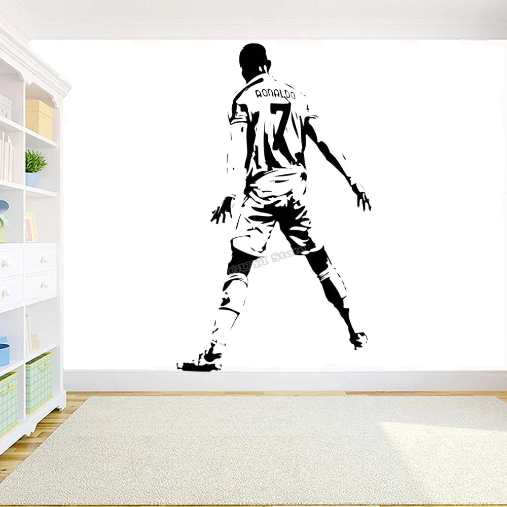 Ronaldo wall sticker – vinyl