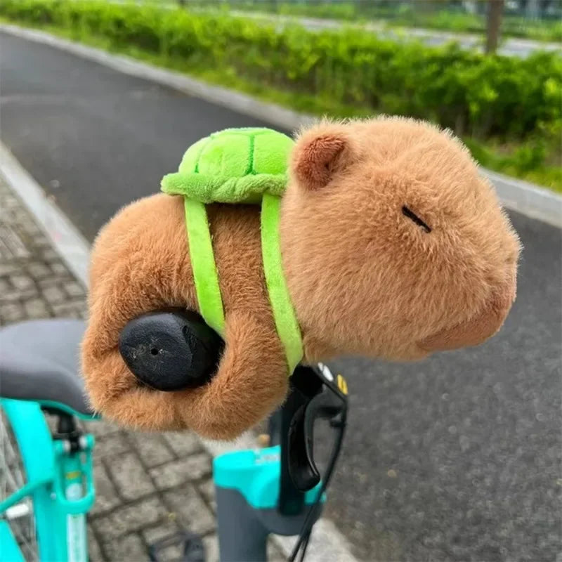 Capybara Plush Wristband — Kawaii Clip-On Bracelet / Bag Charm