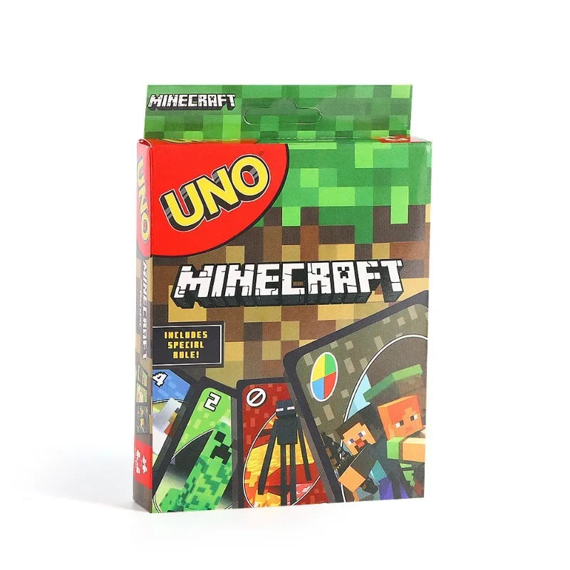 Jeu de cartes UNO Flip Minecraft Creeper
