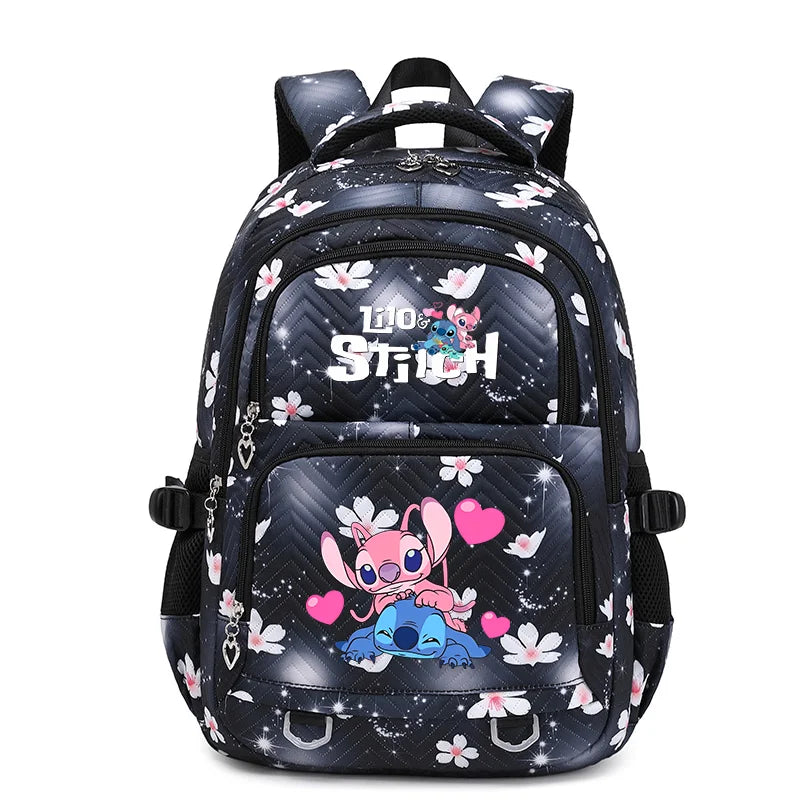 Stitch Rucksack-Set – Schultasche, Lunchtasche &amp; Federmäppchen - M1