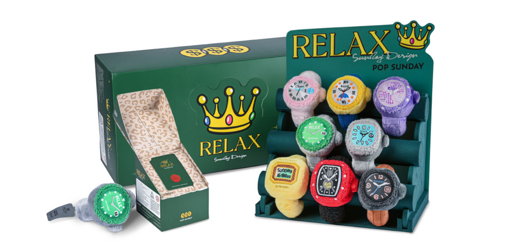 POPSUNDAY — RELAX Plüschuhren-Kollektion - ZIXIANGSU